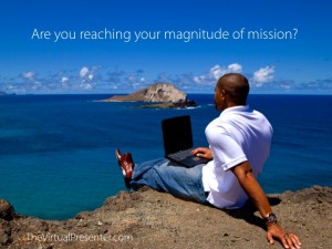 Webinars help your reach your magnitude of mission